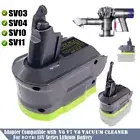 Adapter For Ryobi 18V Battery Converter To for Dyson V6 V7 V8 Vacuum Cleaner