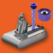 Tavice Battery & Filters Combo Compatible for Dyson V6, DC59 DC58 SV03 SV04 Vacuum Cleaners