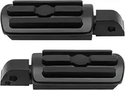 GIDIBII Motorcycle Foot Pegs,Highway Pegs Passenger Foot Pegs Compatible with Harley Softail Deluxe Fat Boy Heritage Sport Glide Softail Slim Street Bob Breakout Low Rider Models 2018-2023 (Black)