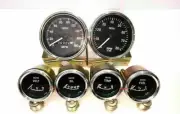 Smiths replica gauges kit 85 mm mechanical speedo tacho 52 mm electrical gauges