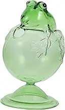 Alipis Frog Glass Cup Creative Cartoon Design Comfortable Grip Construction Fun Drinking Glassware for Cocktails Espresso and Home Use