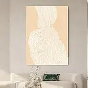 Hand Painted Oil Painting On Canvas - Modern and Simple Abstract Texture Light Luxury Painting Wall Art Home Decoration,Personality for Living Room Home Bedroom Office Porch Decor Painting,As Shown