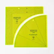 L-shaped Triangular Sewing Ruler and Patchwork Template Angle Ruler #DKSPS-L