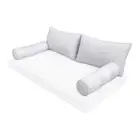|COVER ONLY| STYLE 2 Queen Bolster Pillow Daybed Porch Swing Pipe Trim AD105