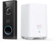 2K Resolution Video Doorbell with Local Storage & Alexa/Google Assistant Control