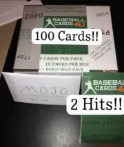 Baseball Hobby REPACK Box 1 AUTO & RELIC 16 Pack Grab Lot NO JUNK Read VALUE!