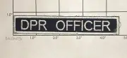 DPR OFFICER Patch