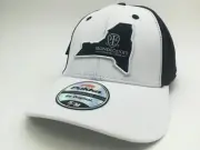 Navy White Fitted Small/Medium Baseball Cap Golf Hat [Irondequoit Country Club]