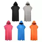 Microfiber Poncho, Pool Poncho, Beach Poncho, Changing Towel Gift, Hooded