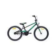 Cheetah Amigo Boys 20 Inch Bike Gloss Black/Neon Green/Silver 5-8y