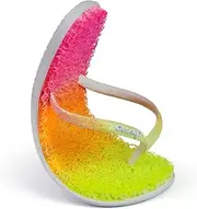 [CLEANUP] Flip Flops | Flat Colorful Yellow| Exfoliating, Massaging and Relaxing | Comfortable & Lightweight Thong Sandals | 100% Vegan Recyclable Fibers |