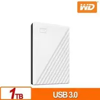 在飛比找PChome商店街優惠-WD My Passport 1TB 白色 2.5吋 USB