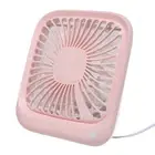 Usb Fan Multipurpose Stable Base Powerful Airflow Mini Fan Abs