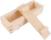 Wood Sushi Press Maker Rectangular Oshizushi Box Making Kit for Home Rice Roll Tool Set