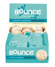 Bounce Energy Balls Coconut Macadamia Protein Bliss 40g x12 Display