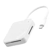 USB-C M2 SD SM XD Card Reader Compact Flash Reader 4-Slot Memory Card Adapter