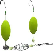 Jeruytgh Carp Fishing Hooks | Carp Bait Holder,Fish Trap Baiting Tool for Pond Lake River Stream Saltwater Trout Beginner Anglers Enhances Freshwater