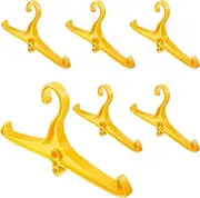 FoldTier 6 Pcs Scuba Hanger BC Regulator Hanger Scuba Diving Wetsuit Hanger with Din Threads Vest Hanger Tactical Gear for Dry Clothes BCD Side Hanging