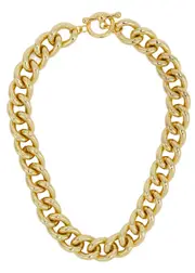 Kenneth Jay Lane Chunky Chain Necklace - Gold - One Size One Size