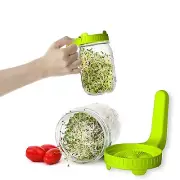 General Mason Jar Growing Lids Reusable Sprouting Mouth 86mm Bean Sprout Cap