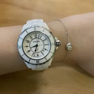 Chanel J12 33mm H0968 香奈兒經典陶瓷錶 白色