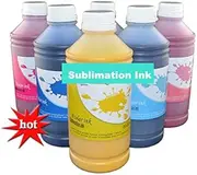 GOWE 500ml bottle Sublimation Ink For Epson 1400 1430 1500W Printer Heat Transfer Ink Compatible T0791-6 Ink Cartridge