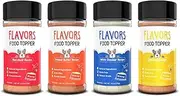 Basics Flavors Food Topper for Dogs - All 4 Recipes Gift Pack - Natural, Human Grade, Grain Free - Perfect Seasoning, Gravy, and Kibble Sprinkle for Picky Dog- Pack of 4-6 oz Bottles
