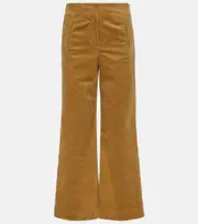 [Veronica Beard] Veronica Beard Dova cropped corduroy pants AU 10 beige