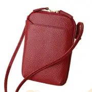 Small Crossbody Cell Phone Purse for Women, Mini Messenger Shoulder Handbag Wallet with Credit Card Slots