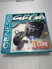 NEW Official SEGA Genesis Model 3 The Core System 16-Bit CIB Video Game Console