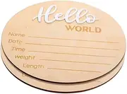 QUMIIRITY Accessories Newborn Name Sign Photo Prop for Birth Announcement Decorations