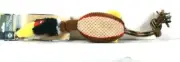 1 Count AKC Goose Tug Fetch Play Squeak Me Promotes Exercise Dog Toy