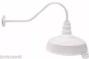 ARK AGB101-AS16-WHITE Standard RLM Lighting Fixture Gooseneck Standard