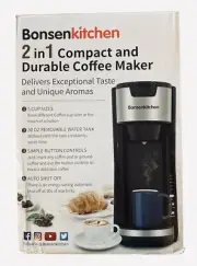 Bonsenkitchen Coffee Maker CM8901 2 In 1 Compact Coffee Maker-Capsule & Ground