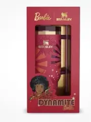 Set Of 2 Sold Out New Barbie Stanley cups Dynamite Barbie and Superstar Barbie