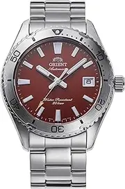 [ORIENT] Mako Automatic Red Dial Stainless Steel Strap Men’s Watch RA-AC0Q09R30B
