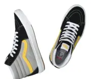 Vans BMX Sk8-Hi Black/Grey/Gold Shoes Size 9 Mens & 10.5 Women’s