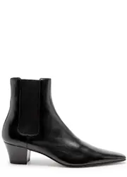 Saint Laurent Rainer 55 Leather Chelsea Boots - Black - 41 (IT41 / UK7) 41 (IT41 / UK7)