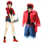 動漫工作細胞紅細胞赤血球COS CELLS AT WORK RED BLOOD CELL COSPLAY COSTUME