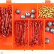 Surecatch 130pc Flathead Pack In Fishing Tackle Box - Tackle Kit