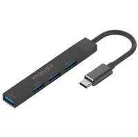 在飛比找ETMall東森購物網優惠-Promate Type C to USB 3.0 (4埠)