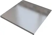 YIYUHAR Stainless Steel Cutting Boards with Lip for Kitchen,Chopping Boards for Countertop,Large Metal Cutting Board over Sink Suitable for Meat,Fruits,Vegetables,Bread,Noodle,and Pizza. (15.7"*11.8")