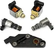 Full Set Valve Body Solenoid Set Compatible for Volvo Compatible for GMC Compatible for Buick/Chevrolet 4T65E 4T65-E EPC TCC Transimission Gearbox Repair