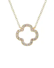 Juvell Plated Pearl CZ Necklace