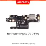 XIAOMI ALLPARTS USB 充電端口板排線連接器部件,適用於小米 REDMI NOTE 7 PRO 更換