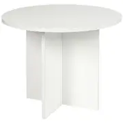 Velocity Round Table 900mm White