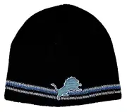 Indianapolis Colts Uncuffed Reebok Black Knit Hat - Osfa
