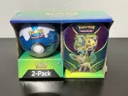 Pokemon TCG 2-Pack Premier Ball & Elemental Power Tin Leafeon GX - NEW SEALED