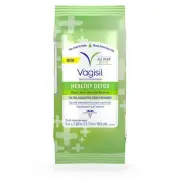 Vagisil Wipes for All Over Cleaning, Health Detox, Formulated with Essential Oil