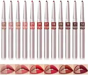 Pack of Lip Liners - Lip Pencil Makeup Kit Lip Liner | Matte Lipliners Makeup Set, Lip Sculpting Pen for Mother, Girlfriend